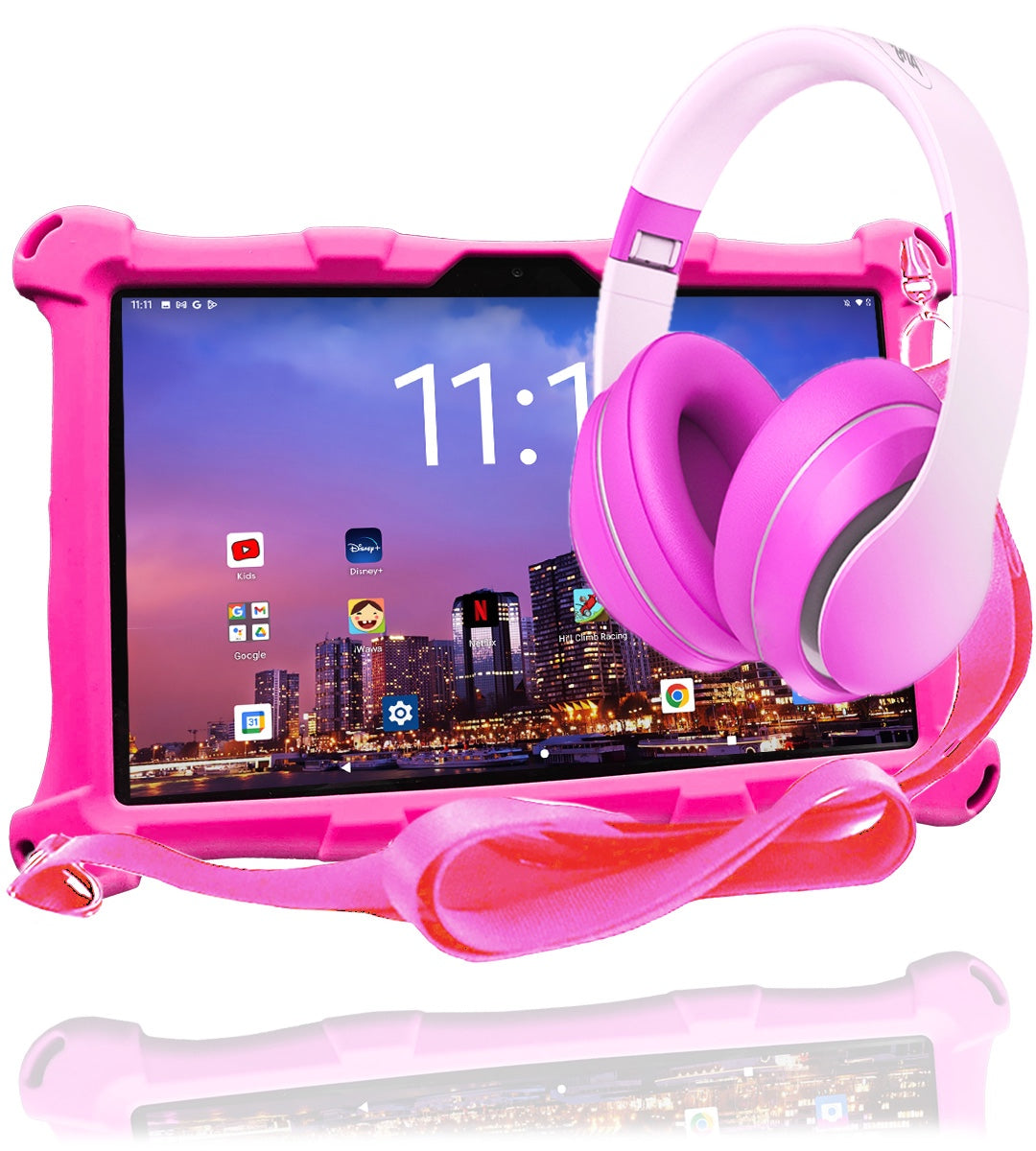 AngelTech Kinderpaket PRO II – Kindertablet + Kinderkopfhörer