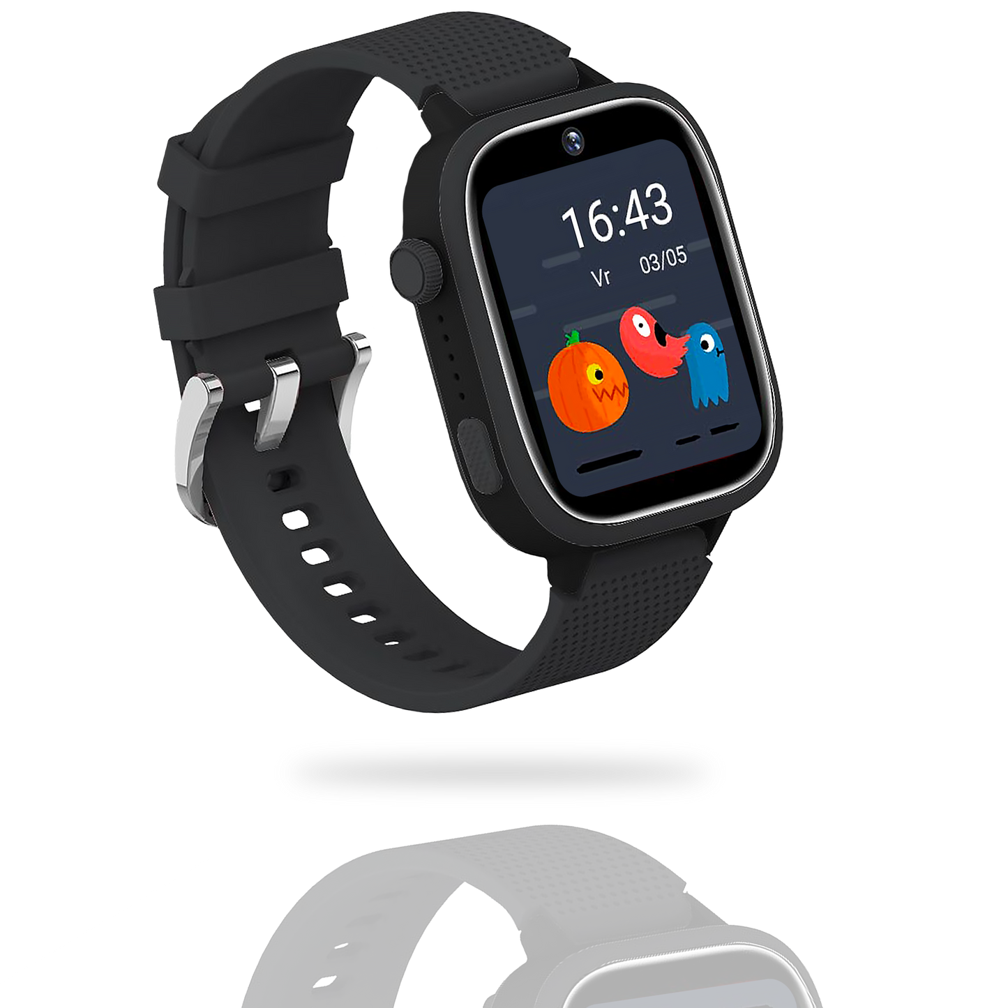 AngelTech Kinder SmartWatch Ultra Zwart
