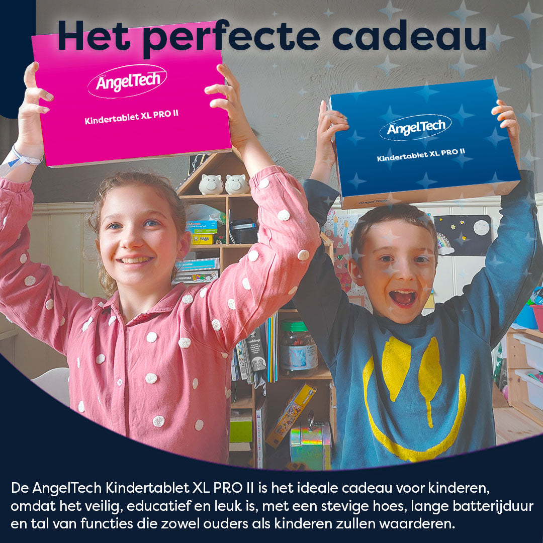 AngelTech Kinderpaket PRO II – Kindertablet + Kinderkopfhörer
