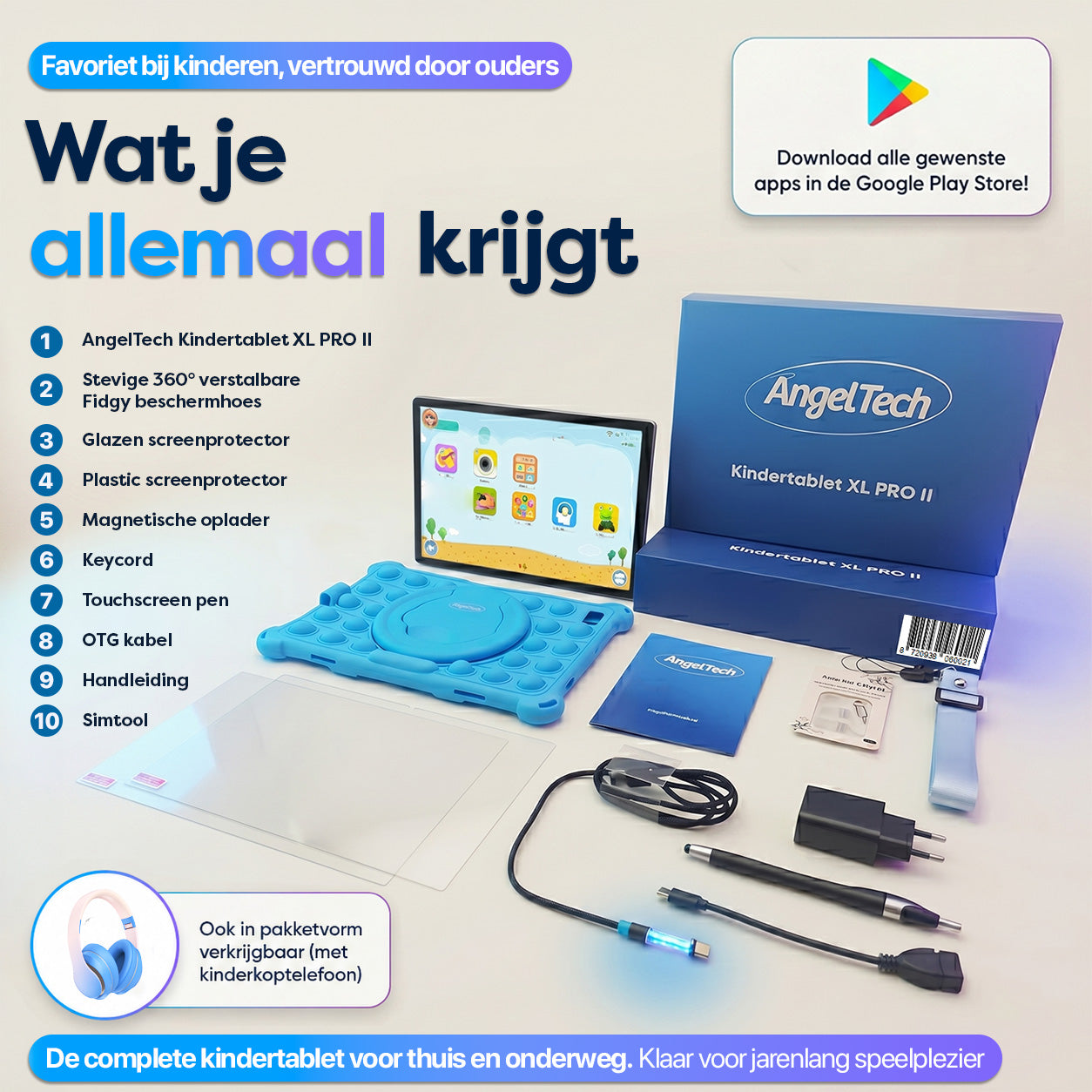 AngelTech Kindertablet XL PRO II