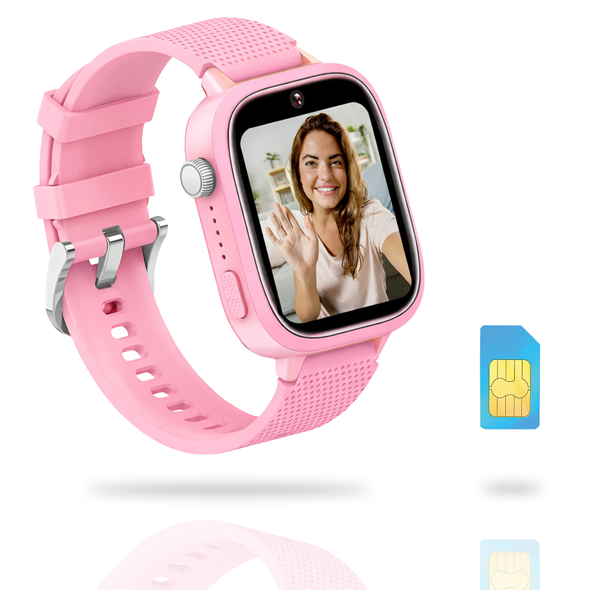 AngelTech Kinder SmartWatch Ultra Zwart