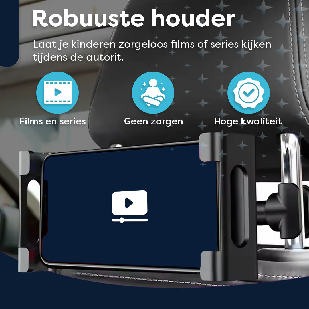 AngelTech OnderwegPakket XL PRO II - Kindertablet + Tablethouder