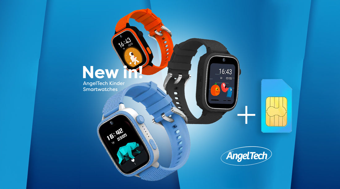 De Angeltech Kindersmartwatch Ultra: Simlockvrij en Klaar Voor Gebruik Met Lebara of Je Eigen Provider