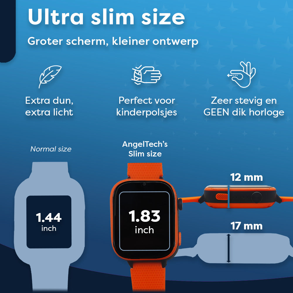 AngelTech Kinder SmartWatch Ultra Oranje