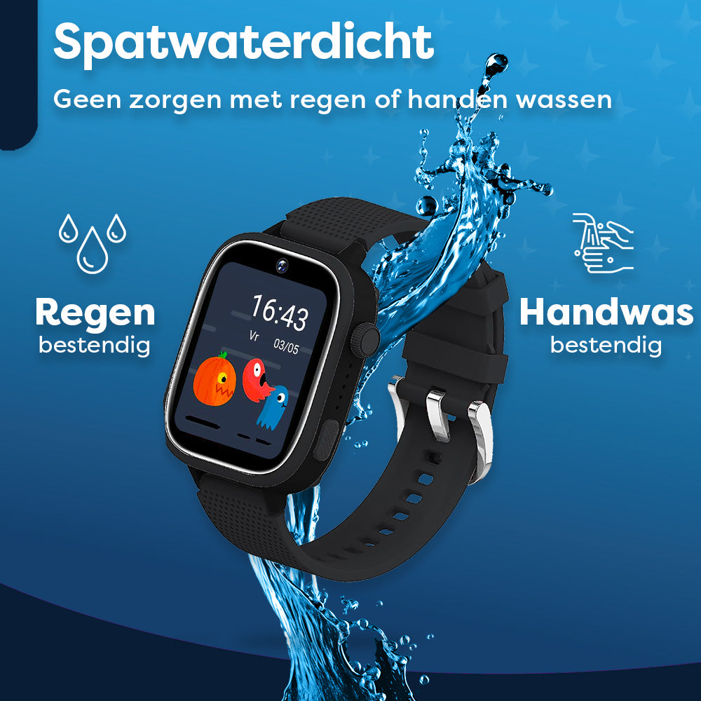 AngelTech Kinder SmartWatch Ultra Zwart