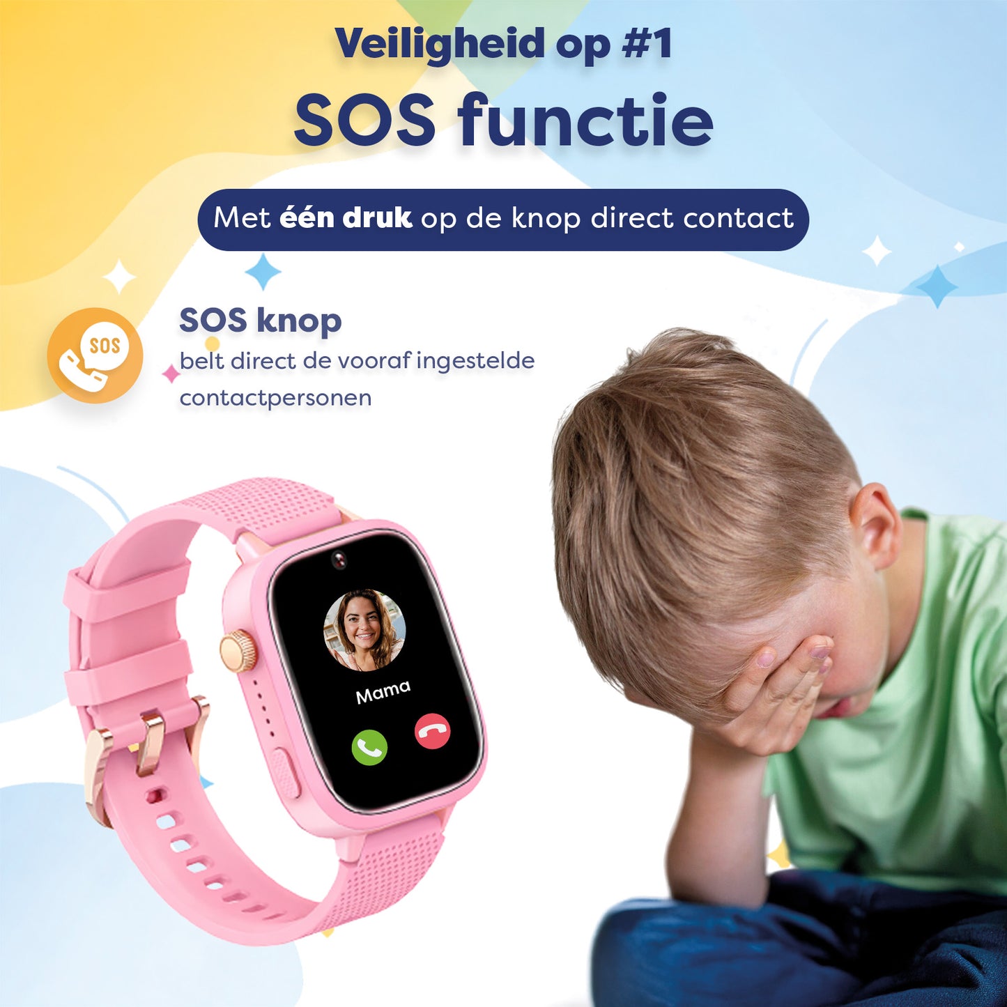 AngelTech Kinder-Smartwatch Ultra – Rosa