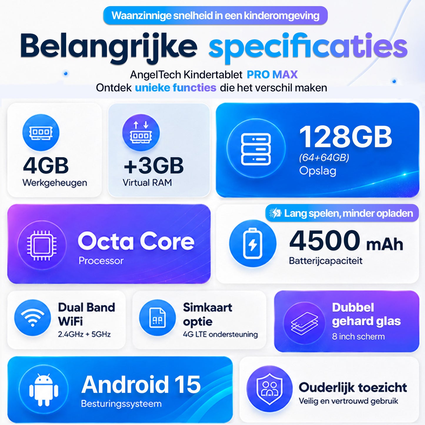 AngelTech Kindertablet PRO MAX