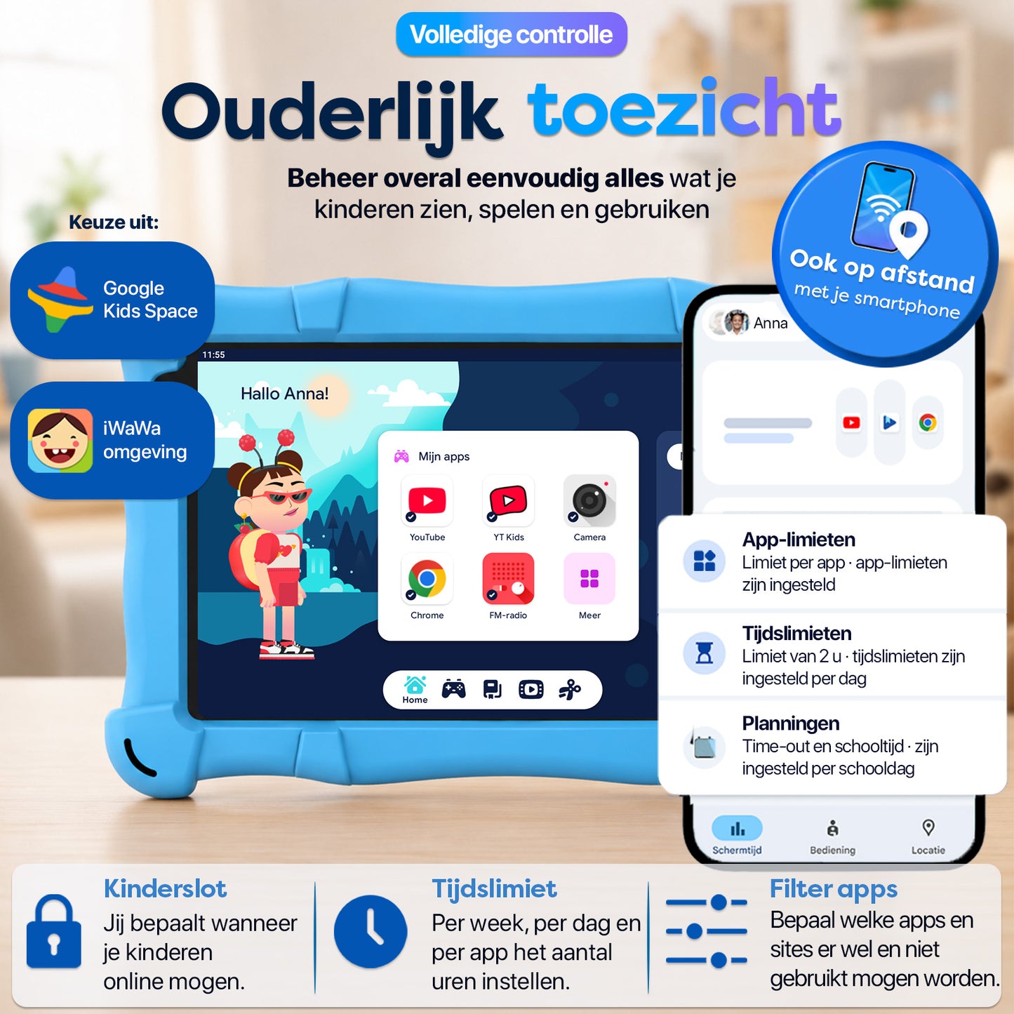 AngelTech Kindertablet SLIM