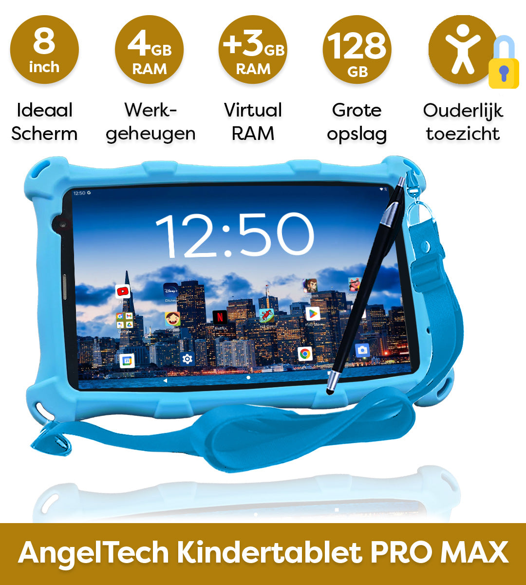 AngelTech Kindertablet PRO MAX