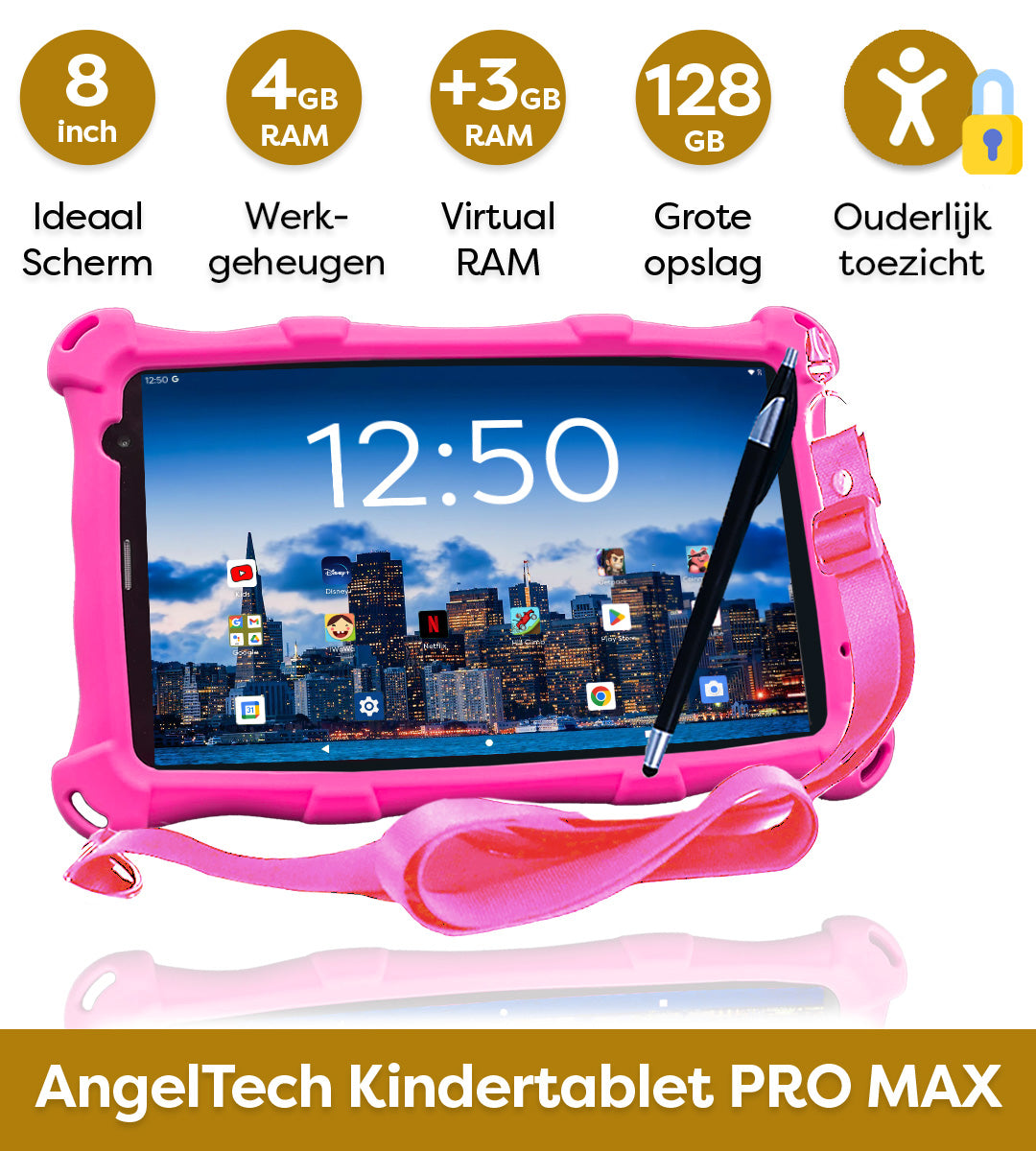 AngelTech Kindertablet PRO MAX