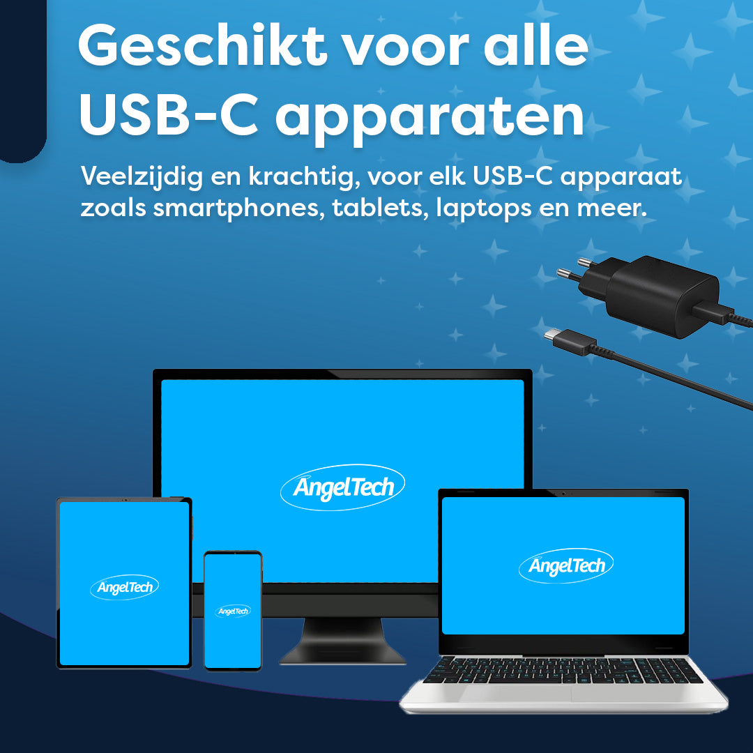 AngelTech Oplader USB-C