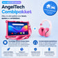 AngelTech Kinderpakket PRO II - Kindertablet + Kinderkoptelefoon