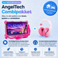 AngelTech Kinderpakket PRO MAX - Kindertablet + Kinderkoptelefoon