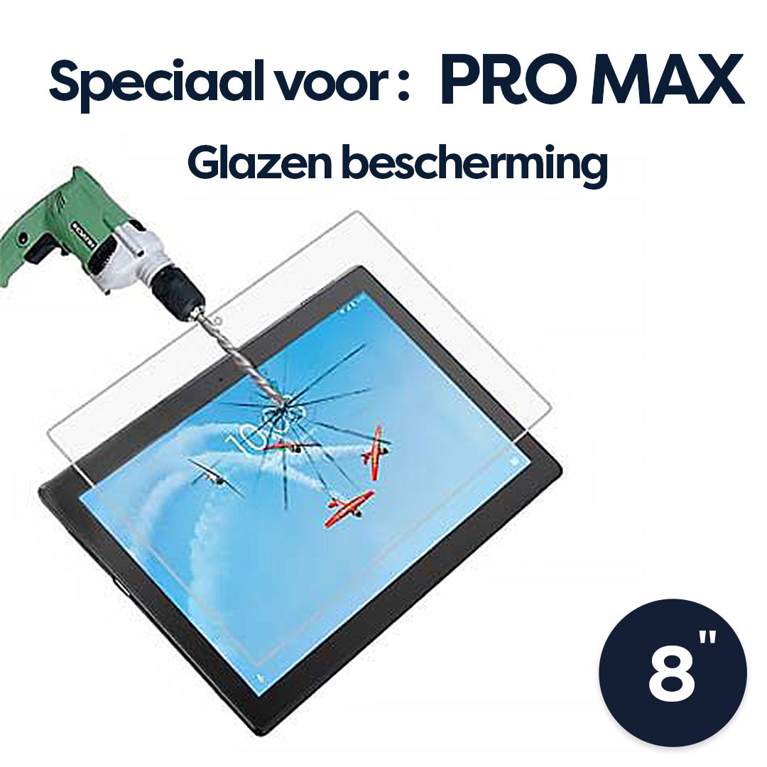 Glazen Screenprotector AngelTech Kindertablet PRO MAX