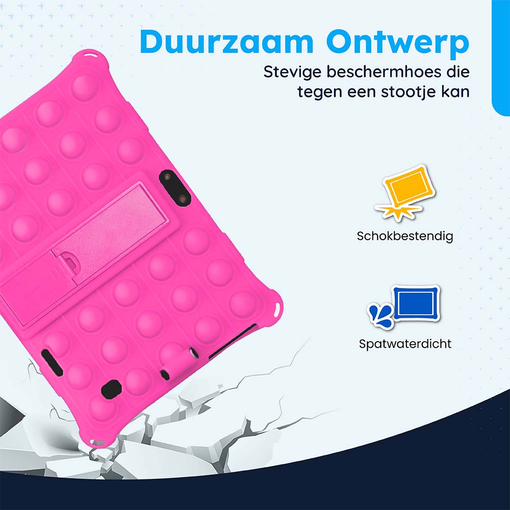 AngelTech Kindertablet XL Roze 10 inch Inclusief 64GB SD-kaart